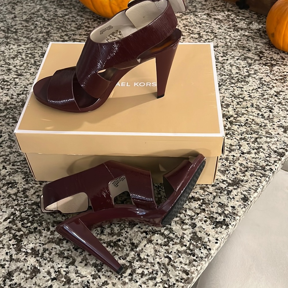 Plum Michael Kors heels